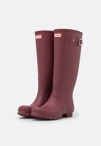 Hunter ORIGINAL ORIGINAL TALL - Galochas - hayes burgundy