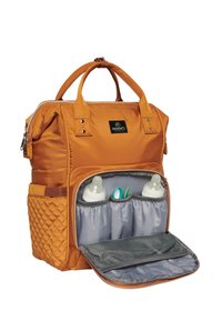 Mimmti DIAPERBAG BACKPACK MIMMTI | BABY BAG | NURSING BAG - Tasker - cognac