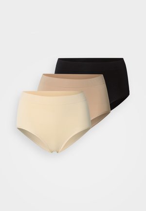 COMFORT BRIEF 3 PACK - Fecskék - latte/cappuccino/black