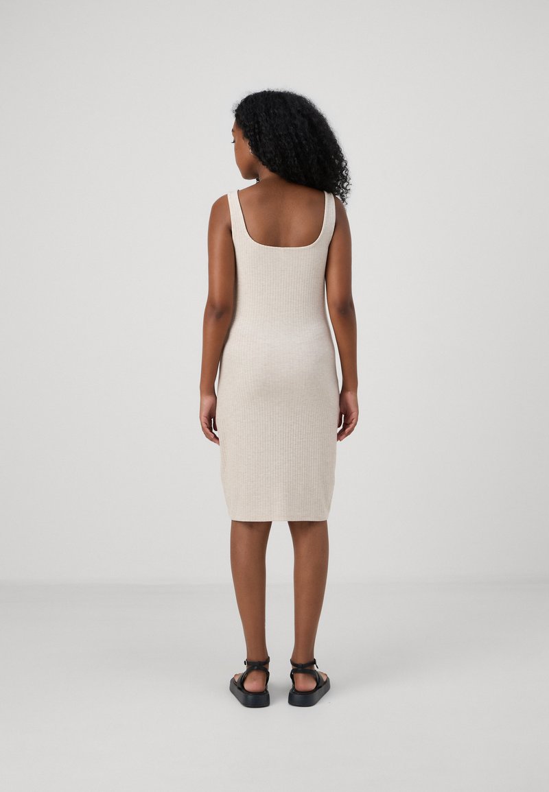 ONLY Petite ONLNELLA BODYCON DRESS - Jersey dress - pumice stone/beige -  Zalando.ie