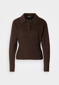 SWEATER - Camisola - chocolate brown