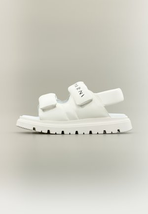UNISEX - Σανδάλια - white/black