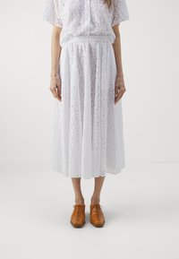 MICHAEL Michael Kors - PULL ON  - Maxi skirt - white Thumbnail Image 1