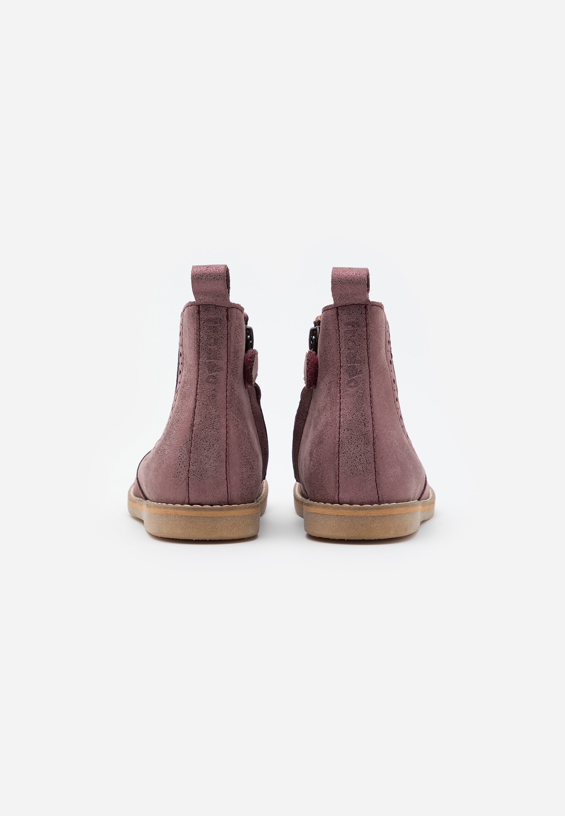 Froddo CHELYS BROGUE NARROW FIT Korte laarzen pink Froddo CHELYS NARROW FIT Korte laarzen dark pink