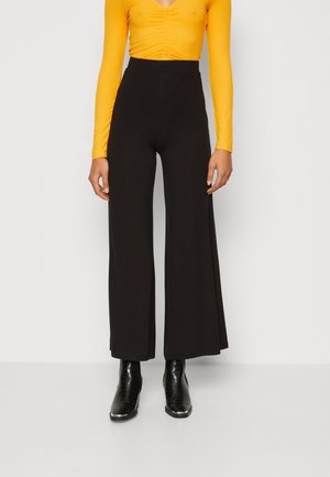 Trousers - black