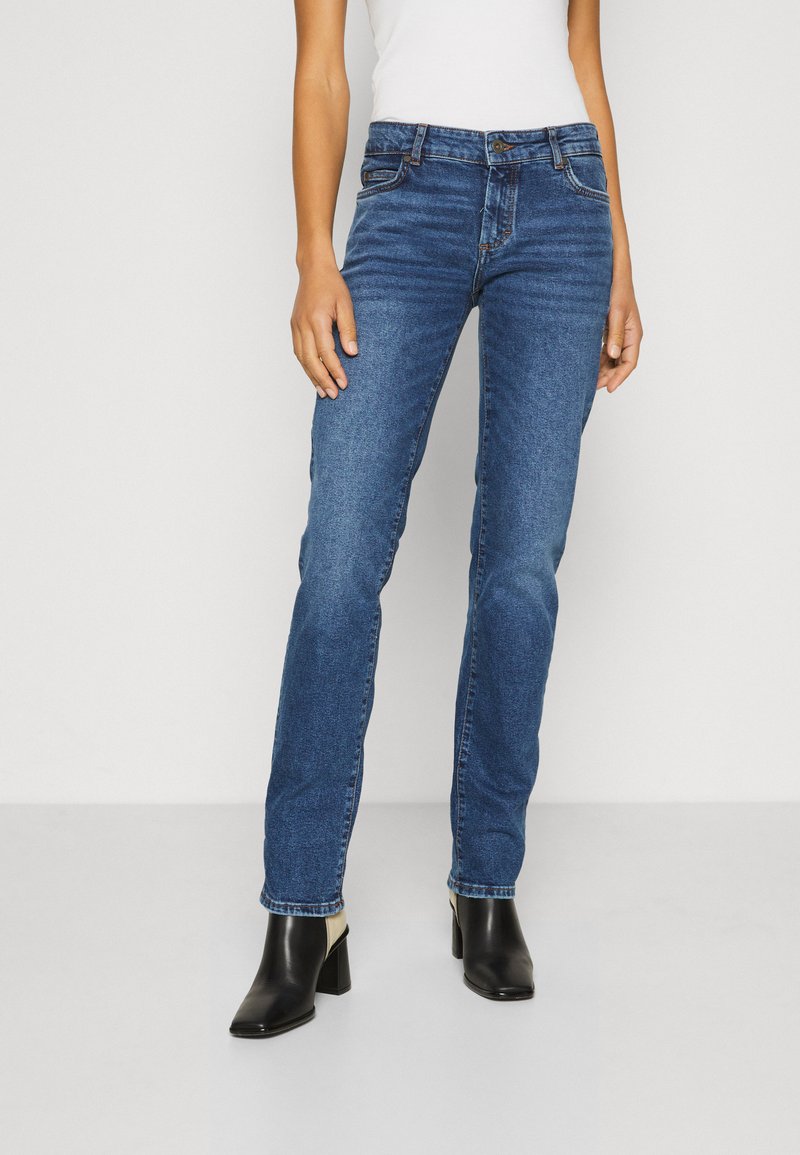マルコポーロ デニム デニムパンツ レディース ボトムス MID WAIST 