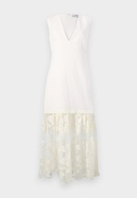 ARIELLE V NECK MIDI DRESS - Vestito casual - cream