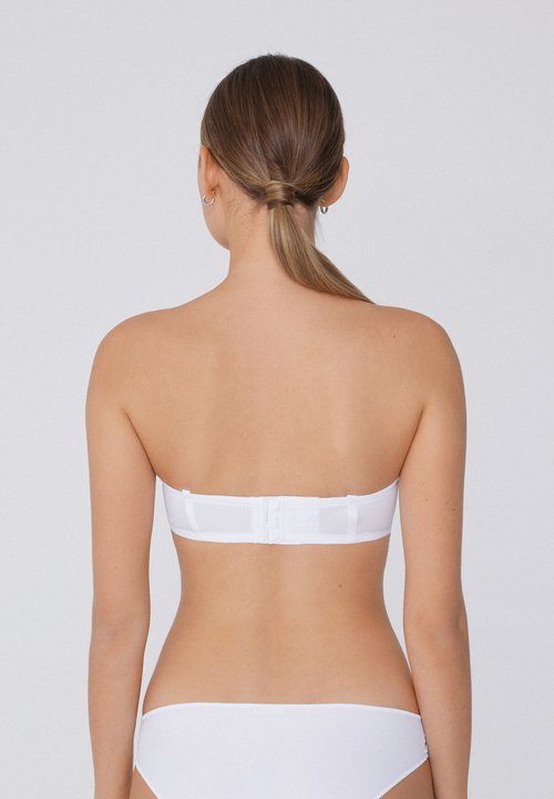 SYDUZAX - Soutien-gorge Bandeau Push-up Sans Bretelles, Dos Nu, Sans Armature, Doux, Couleurs Unies