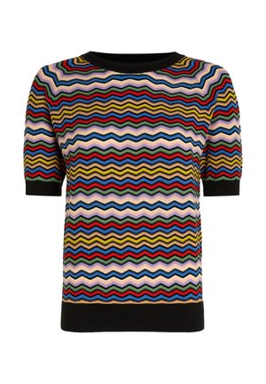 King Louie BREEZE - Print T-shirt - black