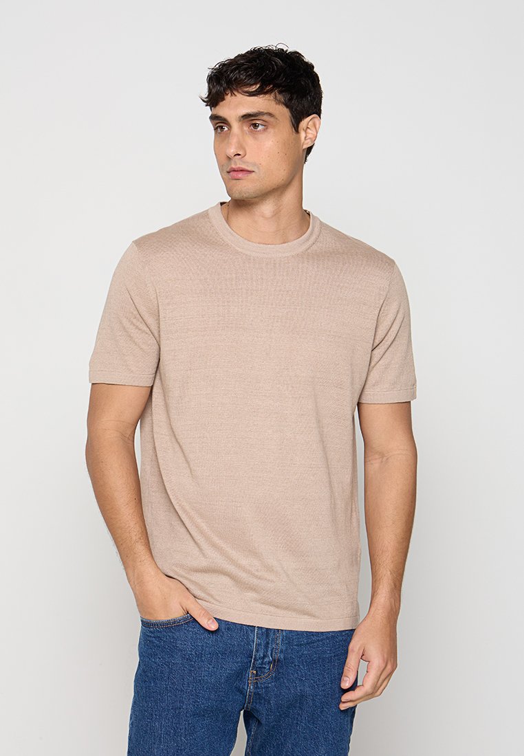 PROFUOMO T-shirt basic beige