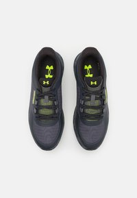 Under Armour BANDIT TRAIL 3 - Tenisice za trail trčanje - castlerock/anthracite/high vis yellow