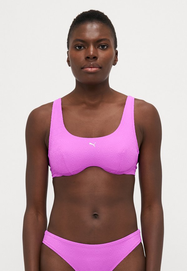 SWIM WOMEN SCOOP - Bikini top - purple