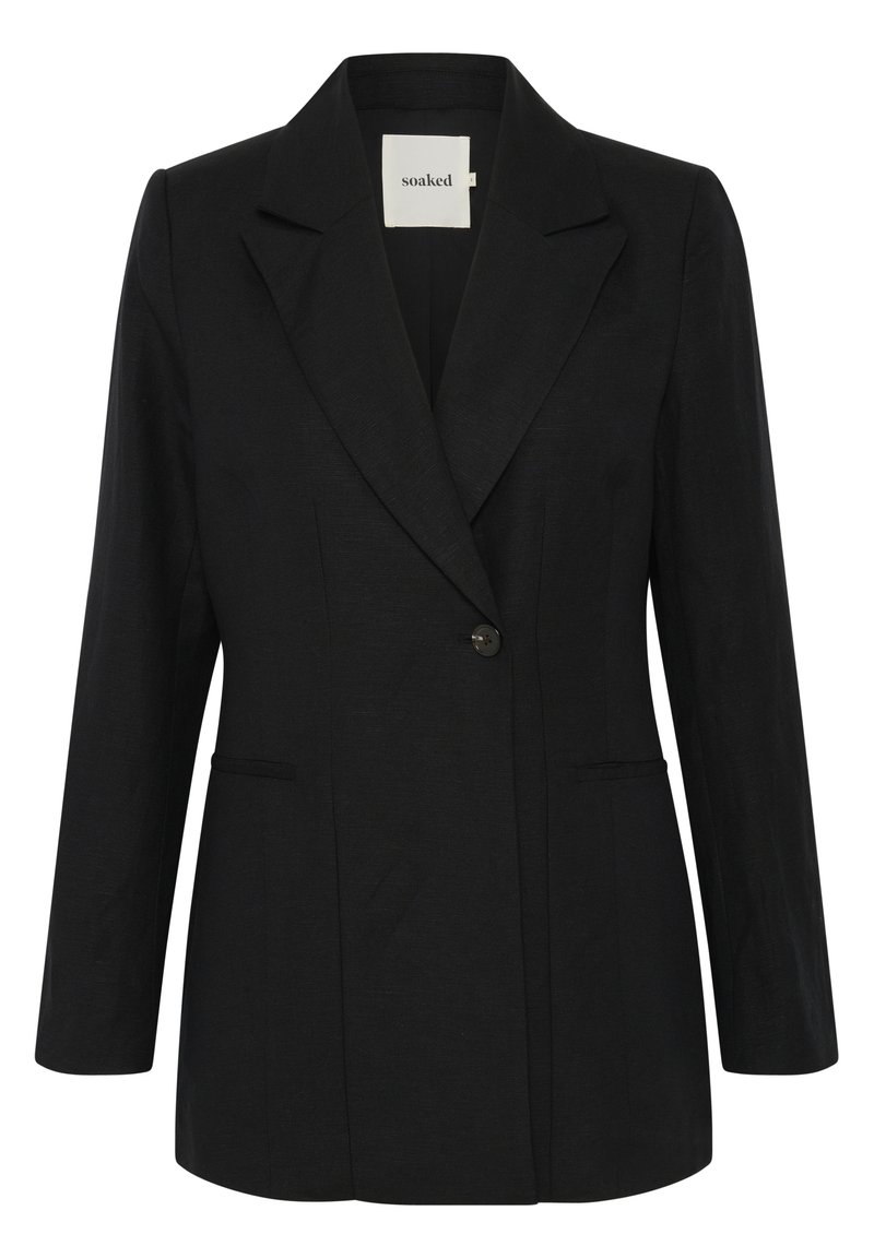 Soaked in Luxury Halflange jas zwart