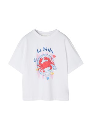 TATUUM, ARTICLE TAG: T-SHIRT/TOP | ARTICLE NAME: PLAYA - Majica kratkih rukava s printom - white