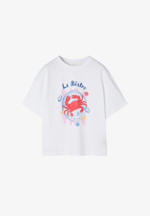 TATUUM, ARTICLE TAG: T-SHIRT/TOP | ARTICLE NAME: PLAYA - T-shirt con stampa - white