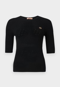 KNITTED - Trui - nero