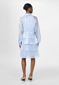 YAS YASELOISE SHINY DRESS - Koktailové šaty/večierkové šaty - vista blue