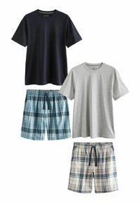 Next 2 PACK  - REGULAR FIT - Pyžamová sada - navy blue grey