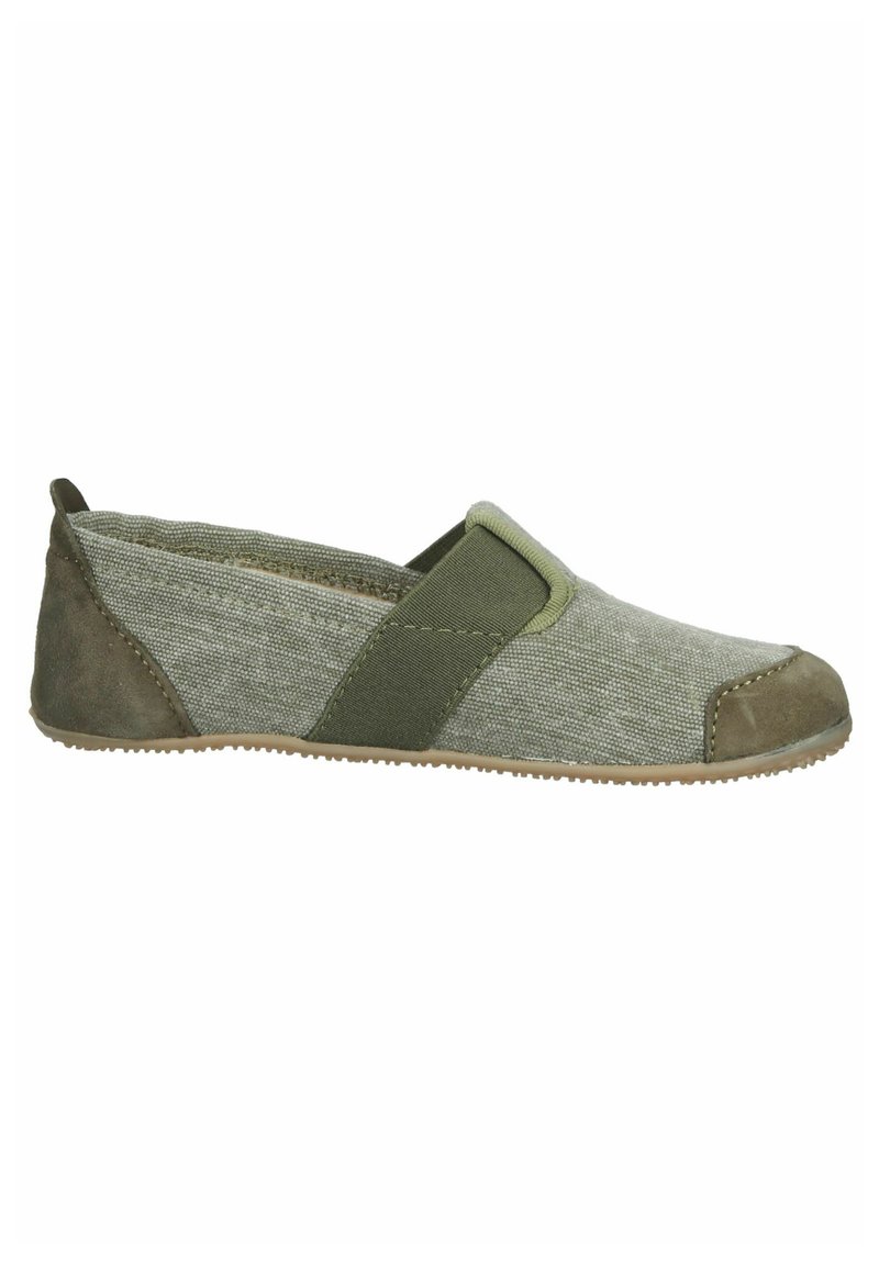 Kinder Klettschuhe | Living Kitzbühel Slipper khaki/khaki - KH15312 Kinder Klettschuhe | Living Kitzbühel Slipper khaki/khaki - KH15312
