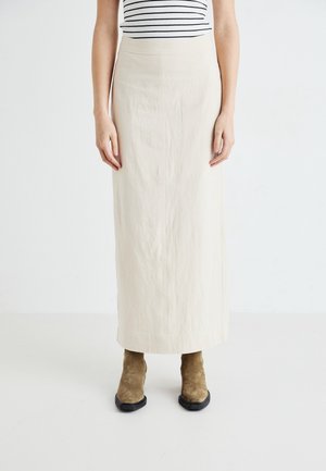 Falda larga - off-white