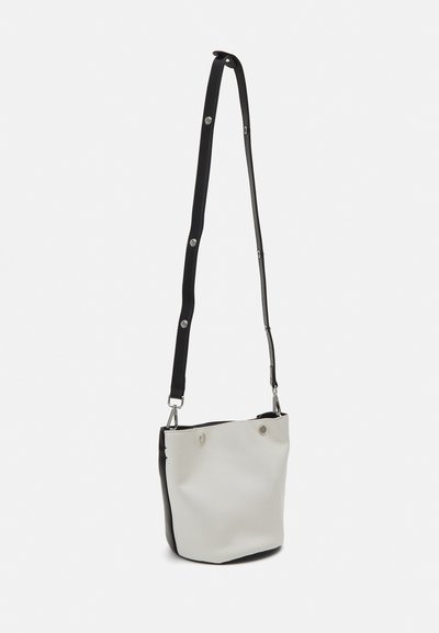 Marni BUCKET BAG UNISEX - Skuldertasker - black/white