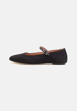 LIV - Ballerina's met enkelbandjes - nero