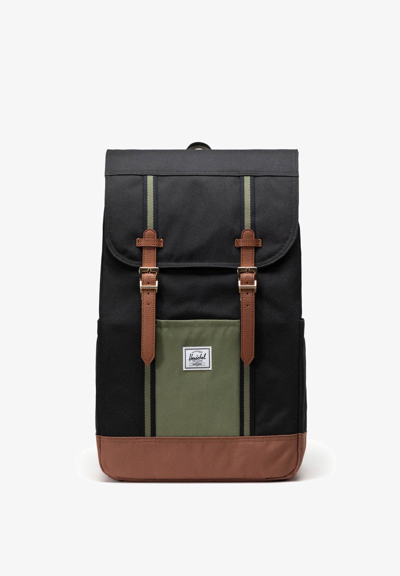 Herschel HERSCHEL RUCKSACK RETREAT UNISEX - Zaino - black, olive green