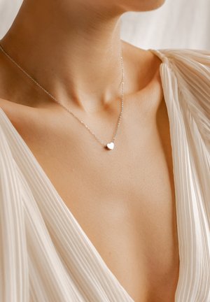 HERZ - Collier - silberfarben