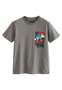Next LICENSED SONIC REGULAR FIT - T-Shirt print - grey
