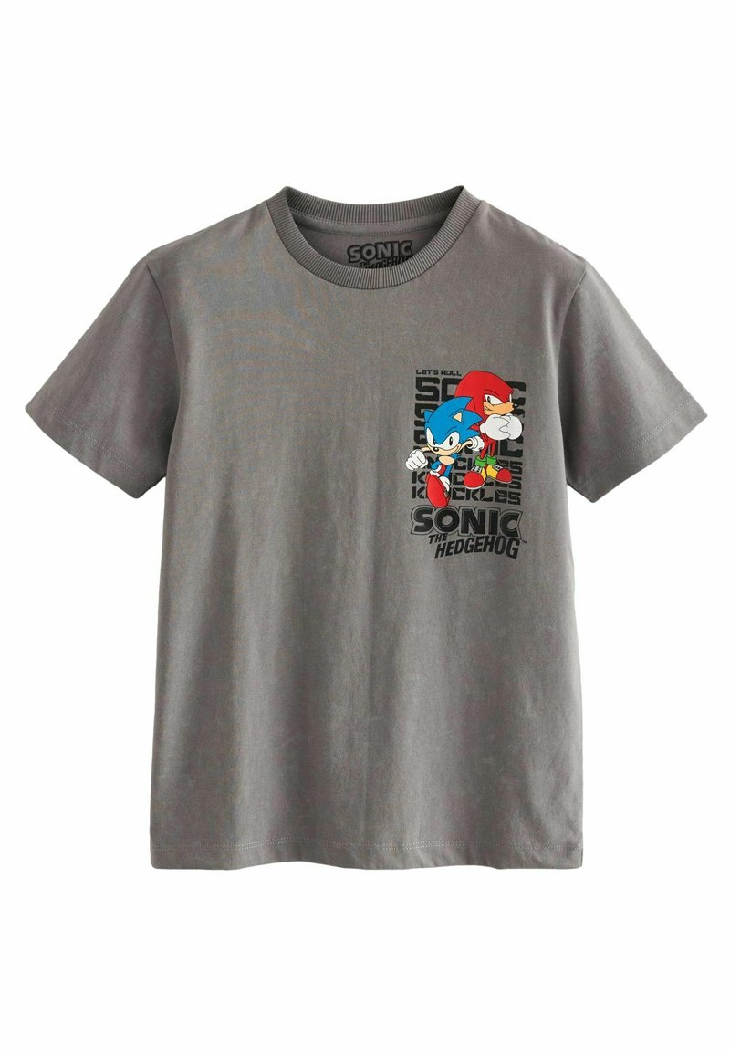 Next LICENSED SONIC REGULAR FIT - T-Shirt print - grey