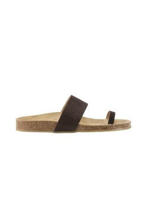 KESLEM, SANDALIAS KESLEM, MUJER - Sandalias de dedo - marrón