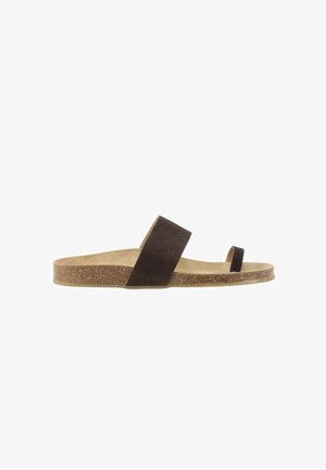 KESLEM, SANDALIAS KESLEM, MUJER - Sandalias de dedo - marrón