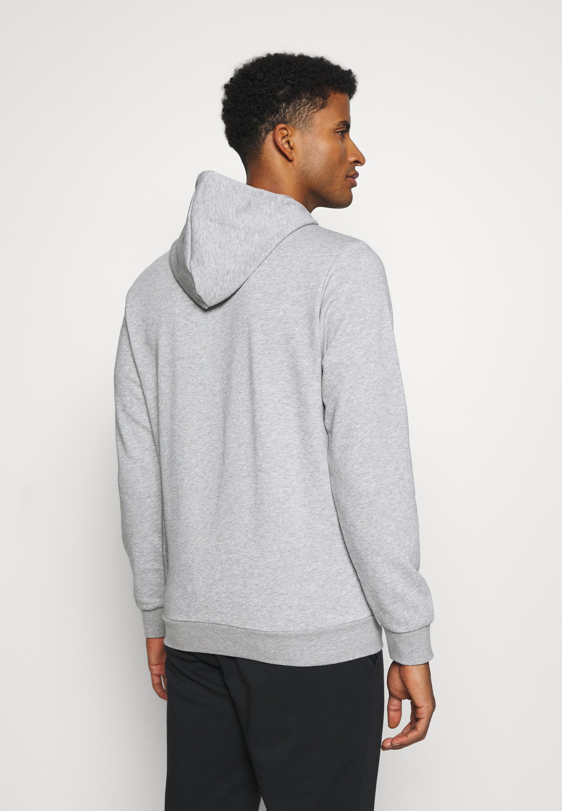 adidas Performance Survêtement - medium grey heather/black/gris - ZALANDO.FR