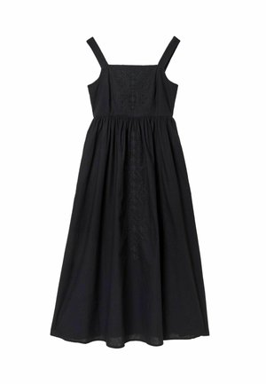 FatFace, EMBROIDERED MIDI DRESS - Vestido informal - black