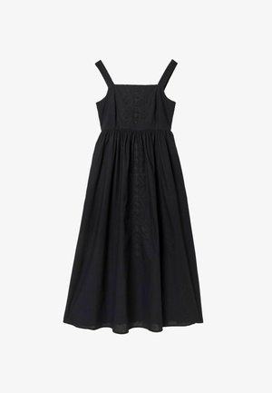 FatFace, EMBROIDERED MIDI DRESS - Denné šaty - black