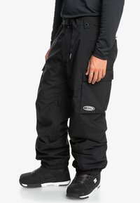 SNOW DOWN CARGO PANT - Snowboardbukse - true black