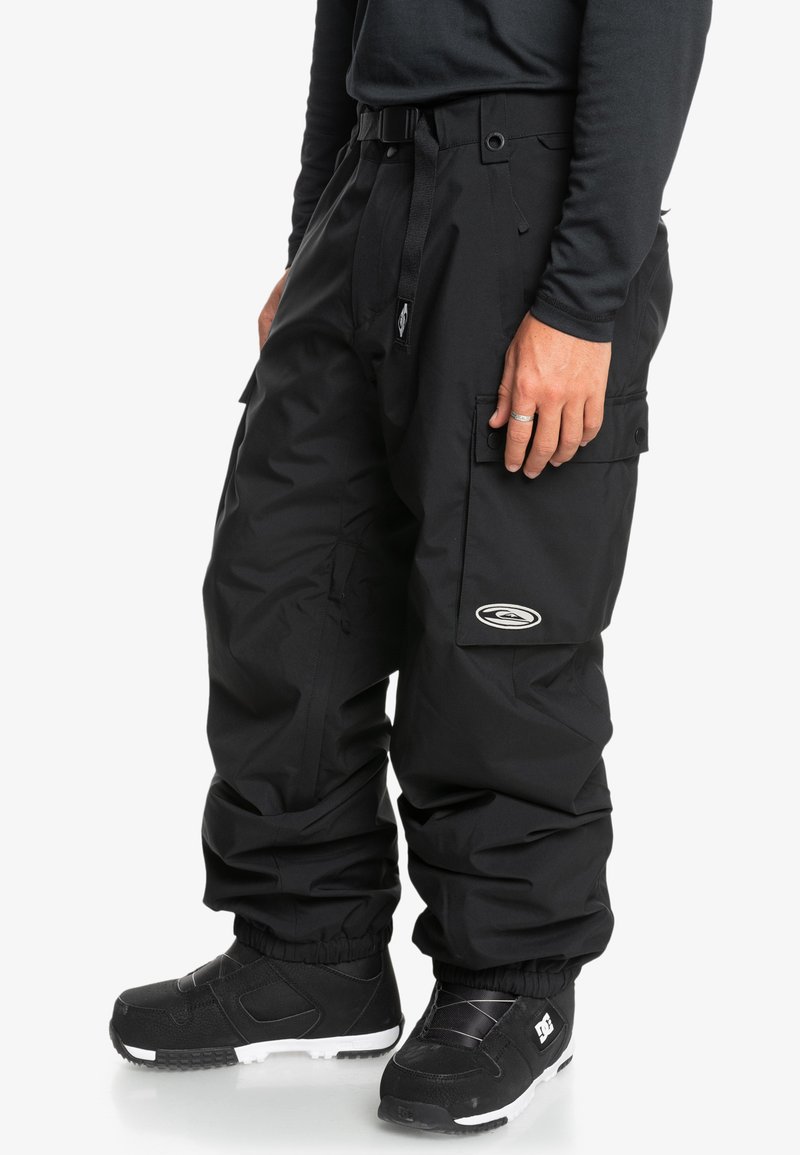 Quiksilver SNOW DOWN CARGO PANT - Snowboardbukse - true black