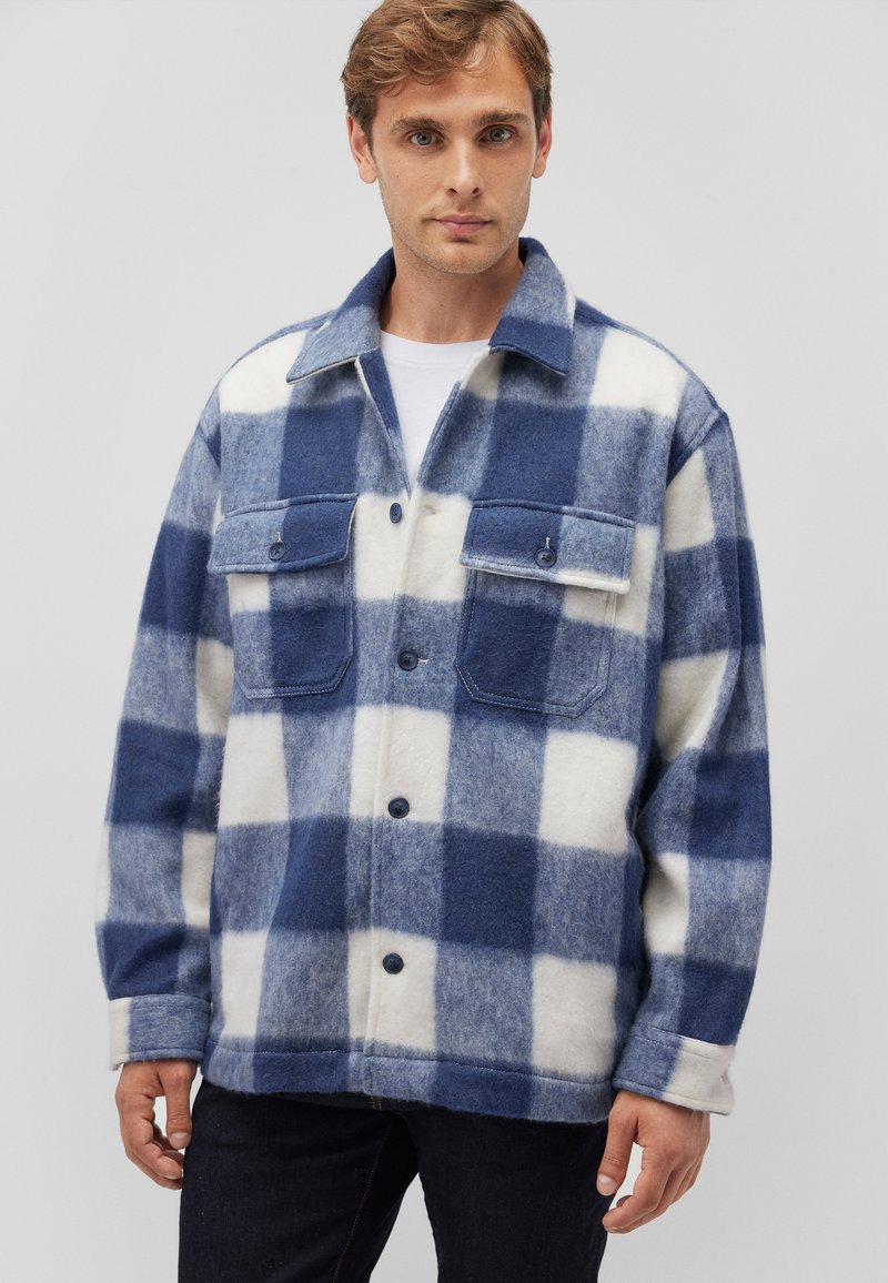 Mavi - CHECK  - Shirt - white blue check, Enlarge
