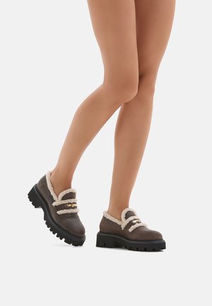 Scarpe senza lacci - brown