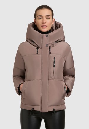 khujo PEEKE SET - Winterjas - taupe
