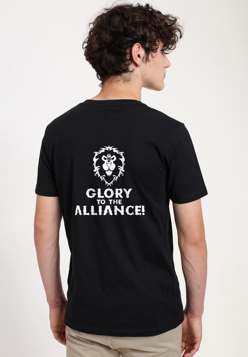 Henry Tiger BOLT PRODUCTION ASSETS WORLD OF WARCRAFT ALLIANCE GLORY - Camiseta estampada - black