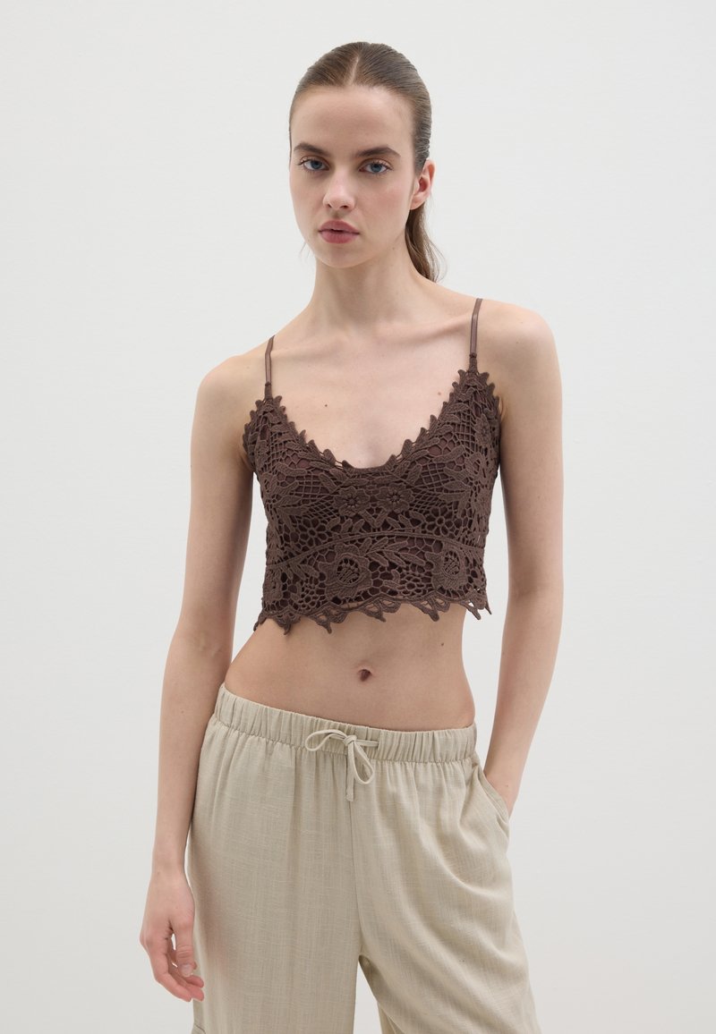 B.ANGEL Top - brown