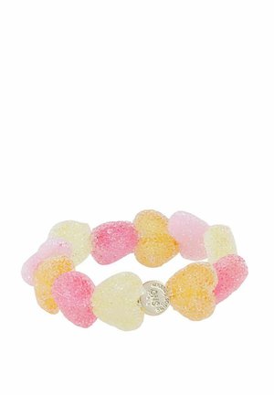SUGAR HEARTS ELASTIC - Armband - g mix peach