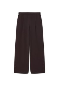 ALEIDA TROUSER - Pantaloni - oxblood red