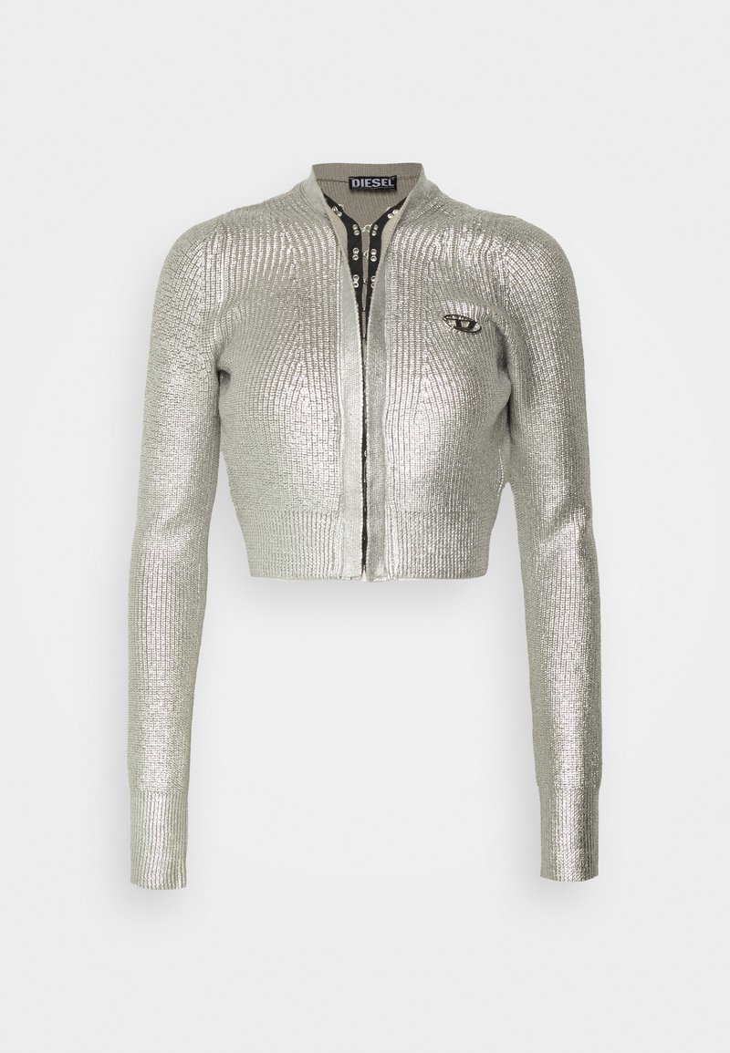 Diesel Vest zilverkleurig