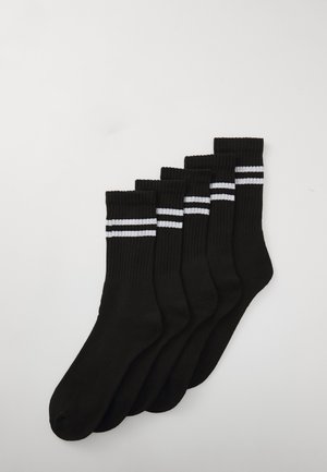 JACREGEN TENNIS SOCK 5 PACK  - Chaussettes - black