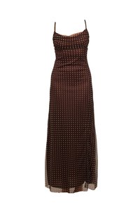 OLEANA MAXI DRESS - Koktélruha / Partiruha - brown/cream