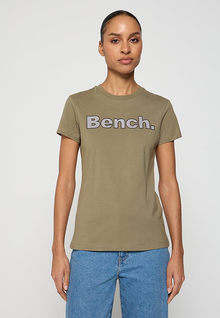 Bench T-shirt print kaki Bench T-shirt print kaki