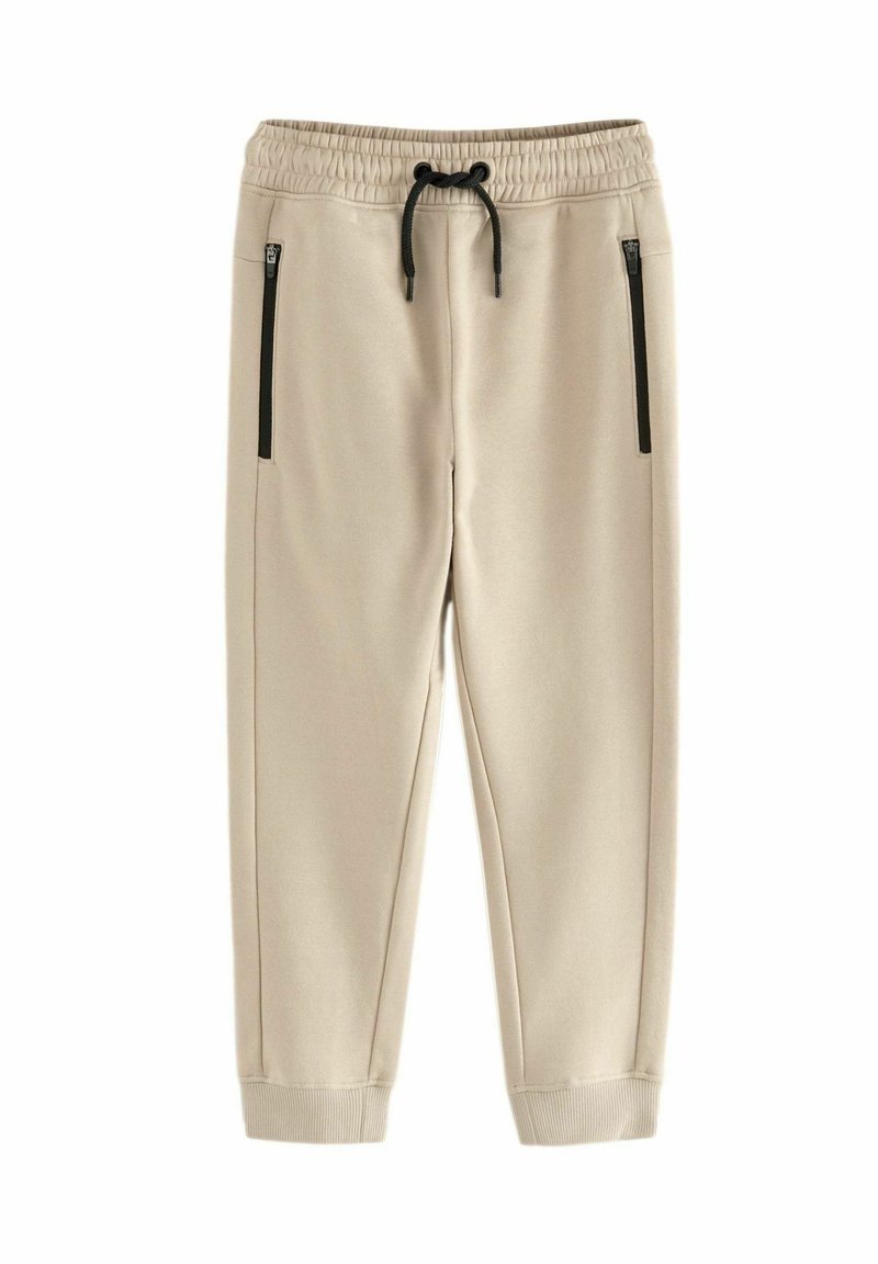 Next SLIM FIT JOGGERS - Träningsbyxor - stone