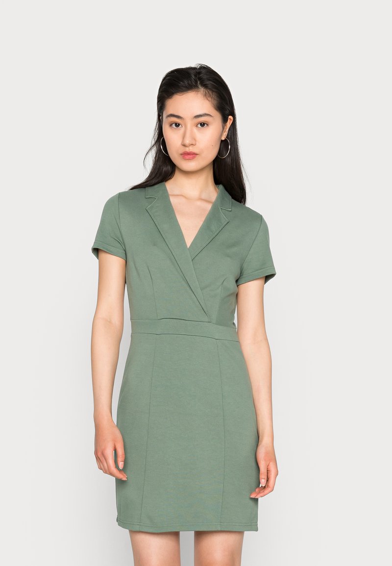 Damen Kleider | Even&Odd Jerseykleidgreen/grün - PN85100 Damen Kleider | Even&Odd Jerseykleidgreen/grün - PN85100